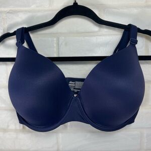 NWT Soma Enbliss Full Coverage Soft Underwire Lined Bra 36 DDD Navy Blue #0129